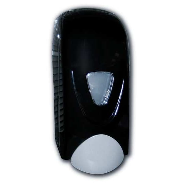 Foam-Eeze Soap Dispenser, 1000mL, Black/Gray, Height: 11 in - 9326-90-LA003