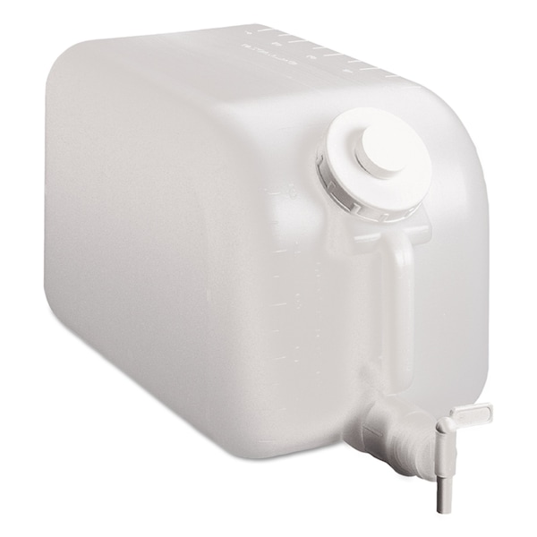 Tolco Shur-Fill Dispenser, 5 gal, Clear, 8PK - 518100
