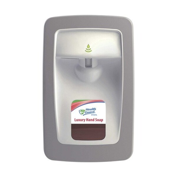 Kutol Products Dispenser, No Touch, Gray Trim, 6-3/4inWx4inDx10-3/4inH, White - KUTMS016WH32