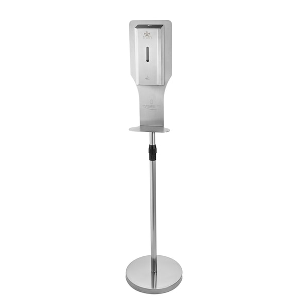 Truth Stainless Steel Touch-Free Hand Soap and Sanitizer Dispenser with Stand - 50001SS