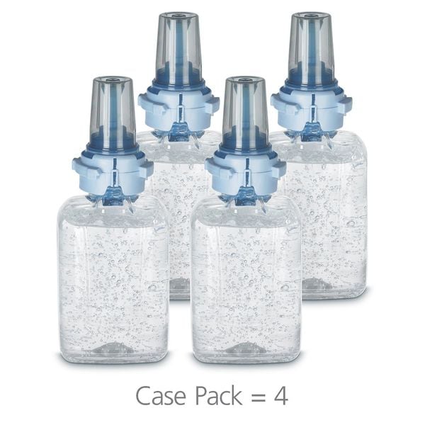 Purell Hand Sanitizer Green Certified Gel 700mL ADX-7 Refill, PK4 - 8703-04