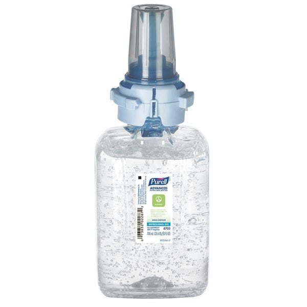 Purell Hand Sanitizer Green Certified Gel 700mL ADX-7 Refill, PK4 - 8703-04