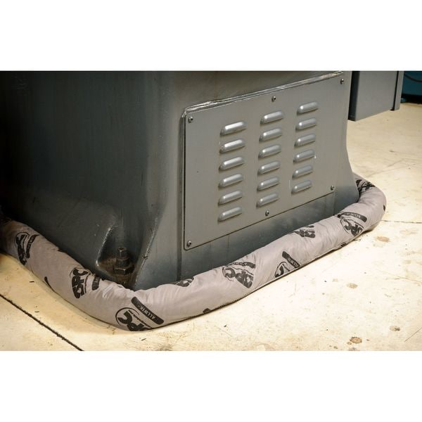 Brady Sorbents, 81 gal, 3 in x 42 in, Universal, White, Polypropylene - BSC40