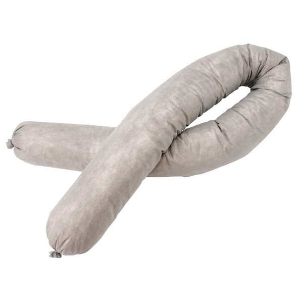 Brady Sorbents, 81 gal, 3 in x 42 in, Universal, White, Polypropylene - BSC40