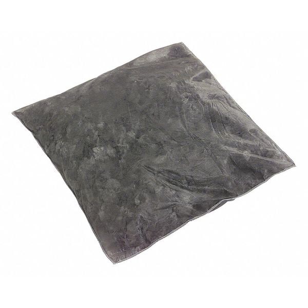 Spilltech Sorbents, 23 gal, 18 in x 18 in, Universal, Gray, Polyester - GPIL1818