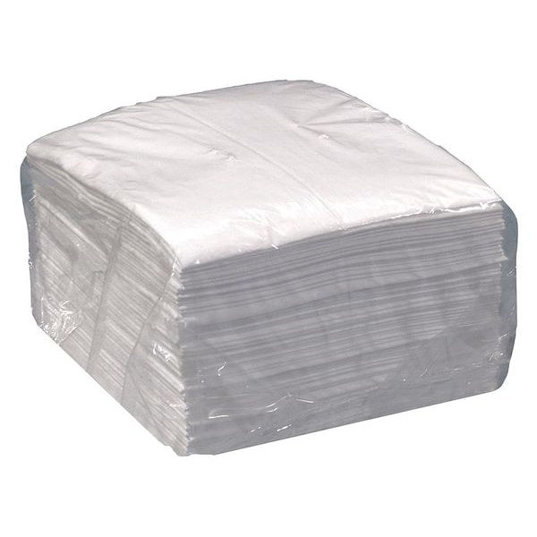 Spilfyter Sorbents, 15 gal, 16 in x 18 in, Oil, White, Polypropylene - SFO-70.2