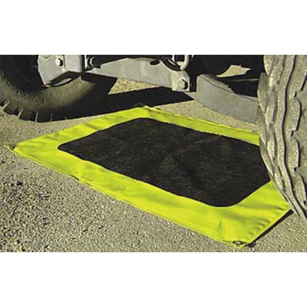 Enpac Sorbents, 22 in x 22 in, Oil, Gray, Polypropylene - 5655-WH