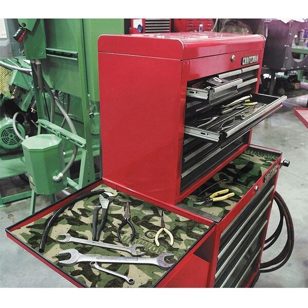 Spilltech Sorbents, 17 gal, 15 in x 19 in, Universal, Camouflage, Polypropylene - SVP100H