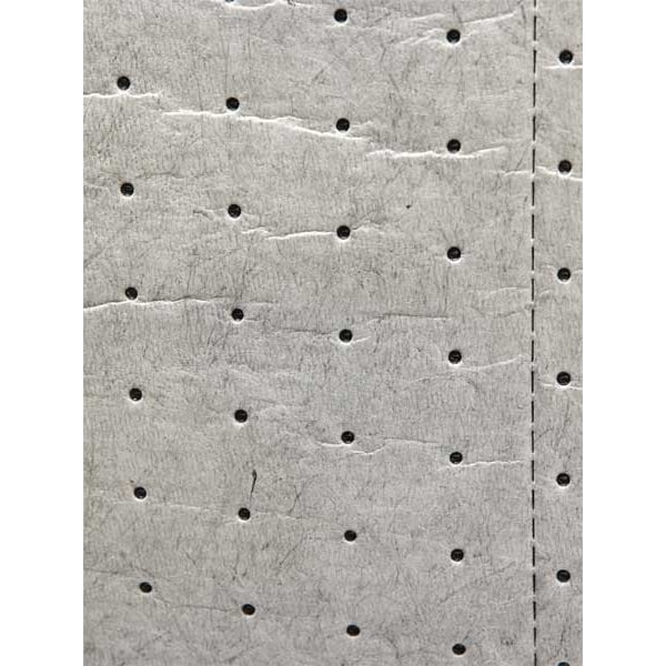 Spilfyter Sorbents, 25 gal, 32 in x 150 ft, Universal, Gray, Polypropylene - GFF-97BX