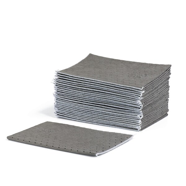 Pig Absorbent Packaging Pouch, Heavyweight, 9.5in W x 14.5in L, 25 pouches per box, 25PK - PKG016