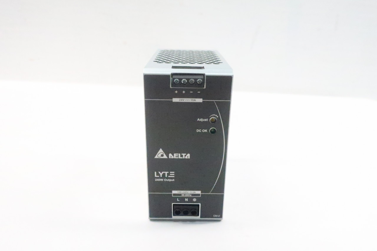 DELTA ELECTRONICS DRL-24V240W1AA 100-240V-AC 10A AMP 24V-DC 240W AC TO DC POWER SUPPLY