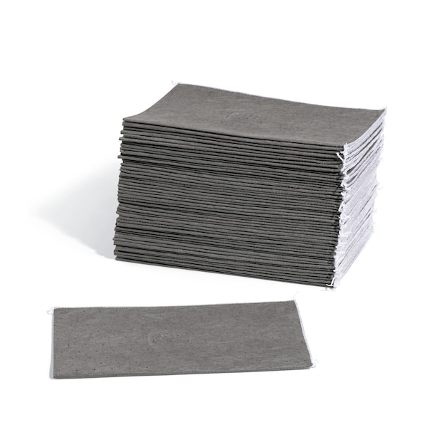 Pig Absorbent Packaging Pouch, Lightweight, 9.5in W x 14.5in L, 50 pouches per box, 50PK - PKG015