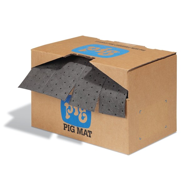 Pig SizeRight Packaging Absorbent, Heavyweight, 15in W x 60' L, 1 roll per box - PKG004