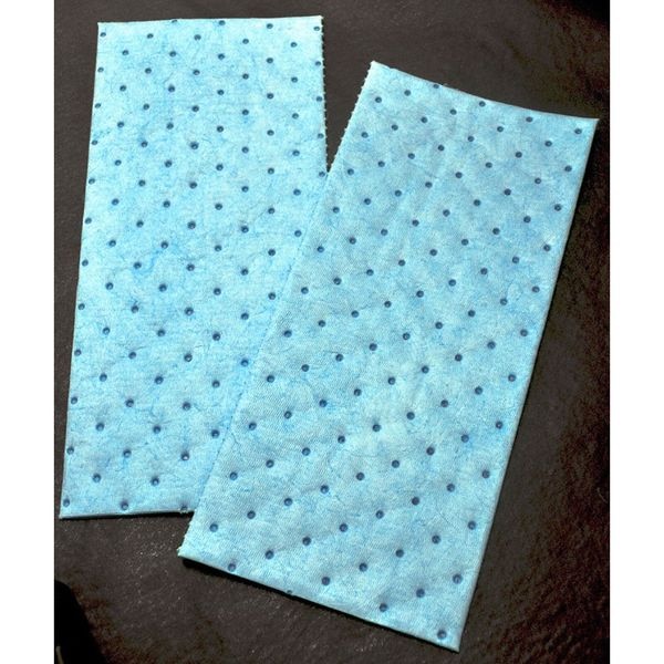 Zoro Select Sorbents, 30 gal, 16 in x 18 in, Oil, Blue, Polypropylene - 18462B