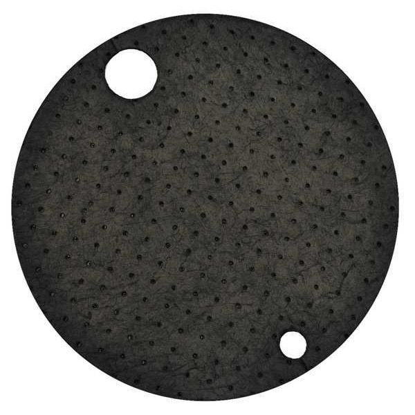 Sustayn By Spilfyter Sorbents, 11 gal, 22 in Dia., Universal, Black, Polypropylene - G-76