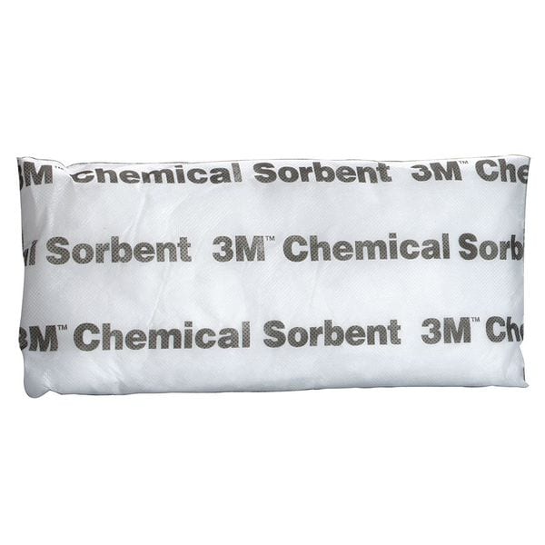 3M Sorbents, 8 gal, 7 in x 15 in, Universal, White, Polyester - P-300