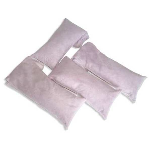 Absorbent Specialty Products Sorbents, 1 gal, 3 in x 48 in, Acids, Lower pH Liquids, Pink, Polymer, Spunbond - 3WMX9