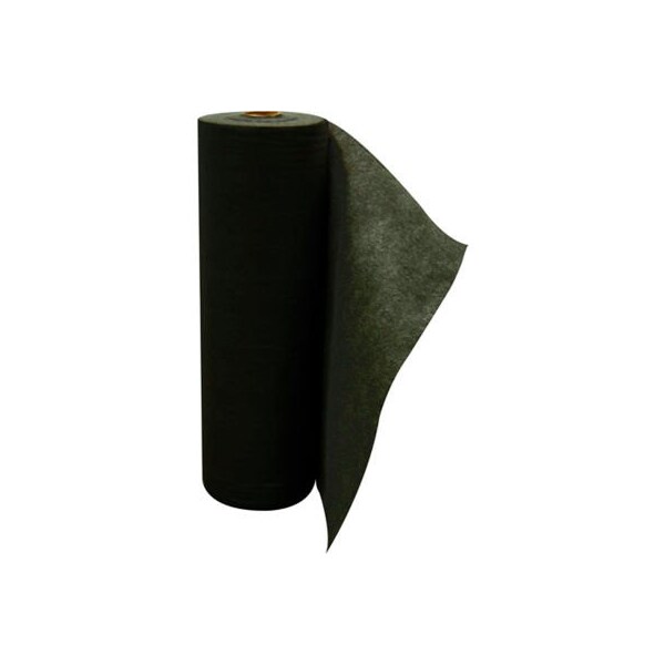 Evolution Sorbent Products Global Industrial Universal Sorbent Barrier Spill Mat Heavyweight 36inW x 100L Gray - 670642