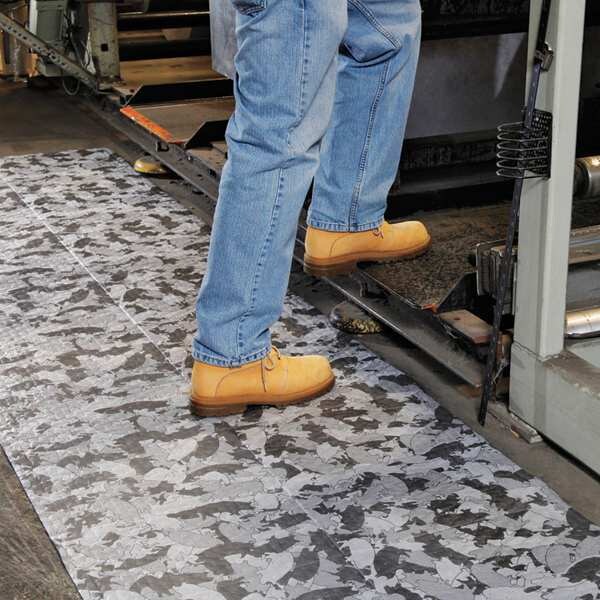 Pig Sorbents, 40 gal, 31 in x 150 ft, Universal, Gray, Polypropylene - MAT132