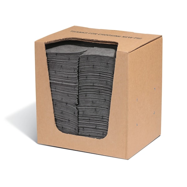 Pig Packaging Absorbent Sheet, Heavyweight, 6in W x 10in L, 200 sheets per box, 200PK - PKG010