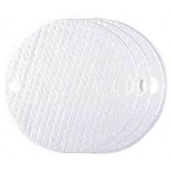 Brady Sorbents, 6 gal, 22 in Dia., Oil, White, Polypropylene - DTO25