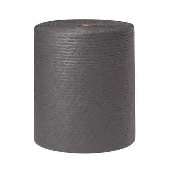 Spilhyder Sorbents, 100 gal, 32 in x 150 ft, Universal, Gray, Polypropylene - SM-93BX