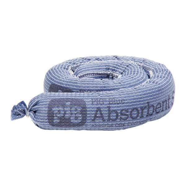 Pig Sorbents, 9 gal, 1 1/2 in x 29 in, Universal, Blue, Vermiculite - MA1097