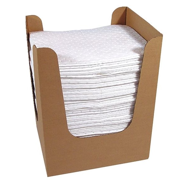 Brady Sorbents, 39 gal, 15 in x 19 in, Oil, White, Polypropylene - OP150DND