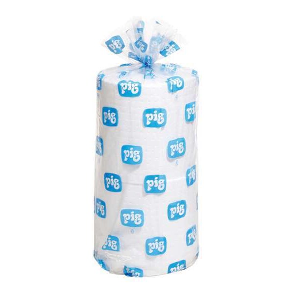 Pig Sorbents, 41 gal, 15 in x 300 ft, Oil, White, Polypropylene - MAT441