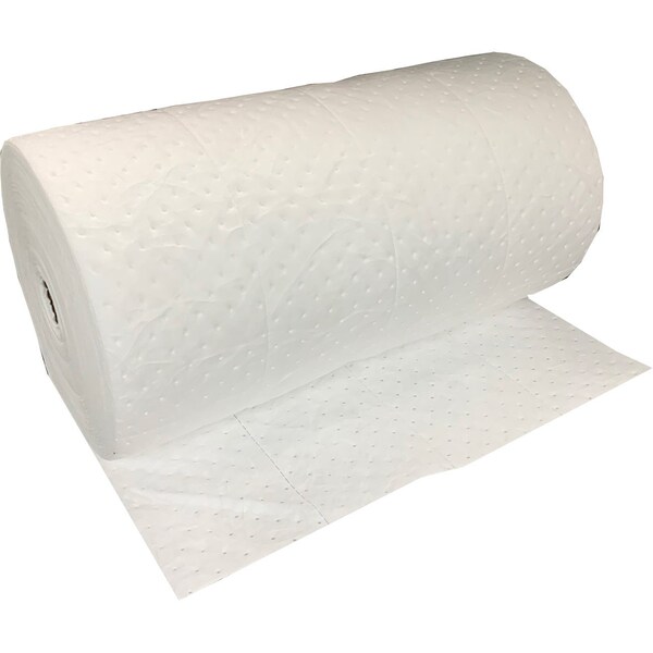 Fytertech Nonwovens Essentials 30 in. x 150' Oil Only Single-Ply Heavyweight Sorbent Roll - O1PH150