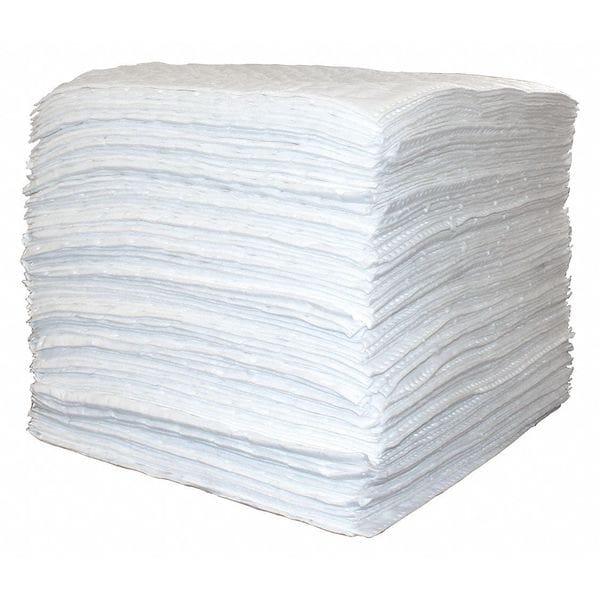 Fiberlink Absorbent Pad, Recycled, HW, Oil Only, PK100 - RPPSB12