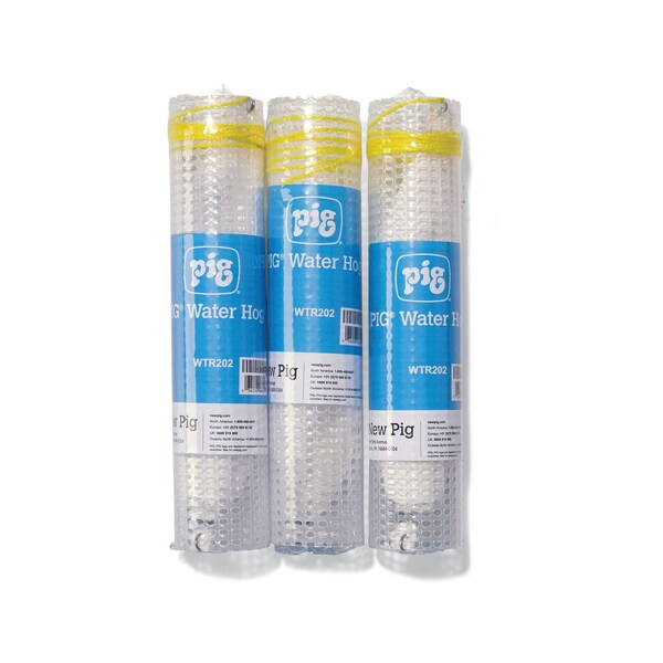 Pig Water Hog, ext. dia. 2.5in x 11in L, Each absorbs up to 13.6 oz., 3PK - WTR205