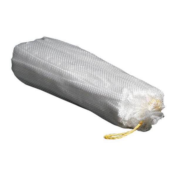 Pig Sorbents, 10 gal, 5 in x 18 in, Oil, White, Polypropylene - SKM411