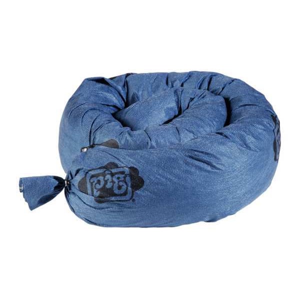 Pig Sorbents, 9 gal, 3 in x 42 in, Universal, Blue, Polypropylene - 35701