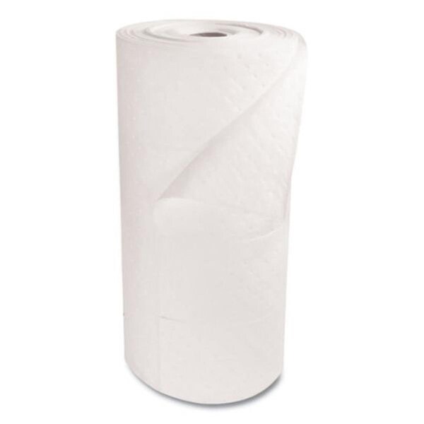Light House Beauty 150 ft. x 30 in. All Sorb Industrial Oil Sorbent Roll, White - LI3200989