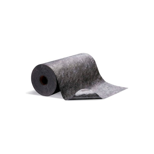 Spilltech Spill Tech NRT24100S-GY Floor Grabber High Traffic Mat, Gray, 100'L x 36"W, 1 Roll - NRT24100S-GY