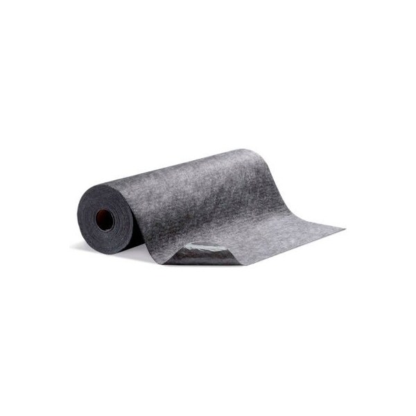 Spilltech Spill Tech NRT100S-GY Floor Grabber High Traffic Mat, Gray, 100'L x 36"W, 1 Roll - NRT100S-GY