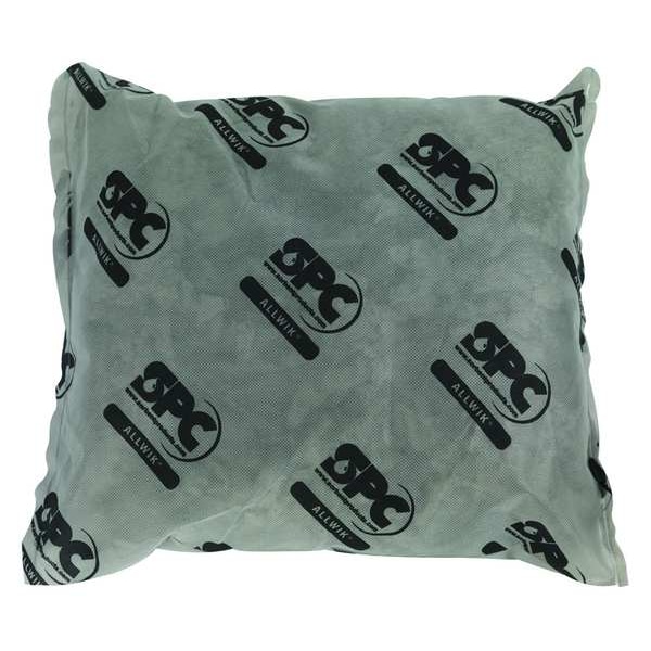 Brady Sorbents, 28 gal, 18 in x 18 in, Universal, Gray, Polypropylene - AW1818