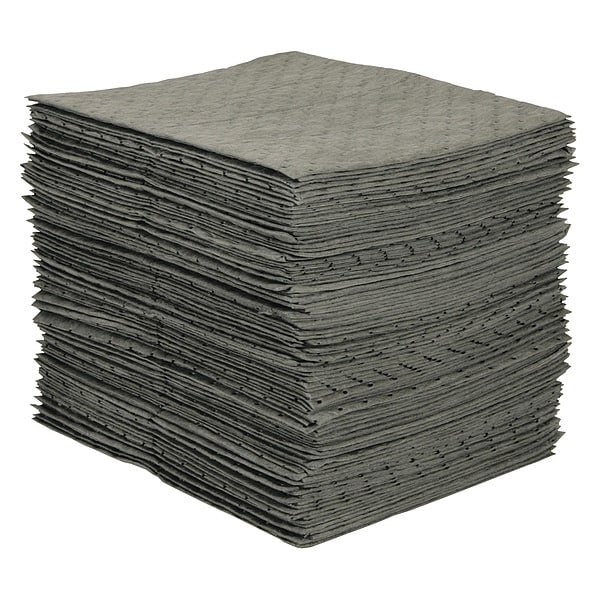 Condor Sorbents, 20 gal, 15 in x 19 in, Universal, Gray, Polypropylene - 436M74