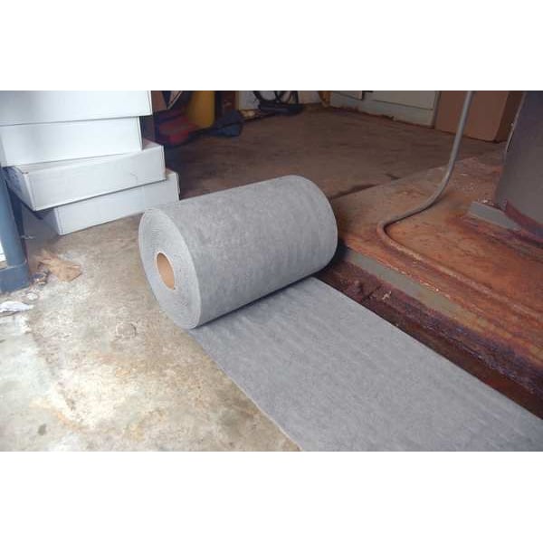 Streetfyter Sorbents, 52 gal, 32 in x 150 ft, Universal, Gray, Polypropylene - SFG-90BX