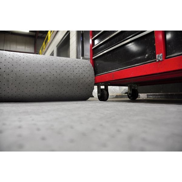 Streetfyter Sorbents, 52 gal, 32 in x 150 ft, Universal, Gray, Polypropylene - SFG-90BX