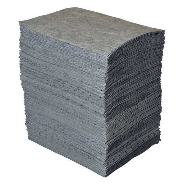Brady Sorbents, 22 gal, 15 in x 19 in, Universal, Gray, Polypropylene - GP500