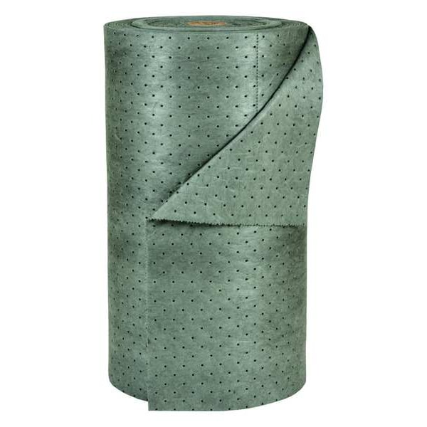 Brady Sorbents, 38 gal, 30 in x 150 ft, Universal, Gray, Polypropylene - MRO350-DP