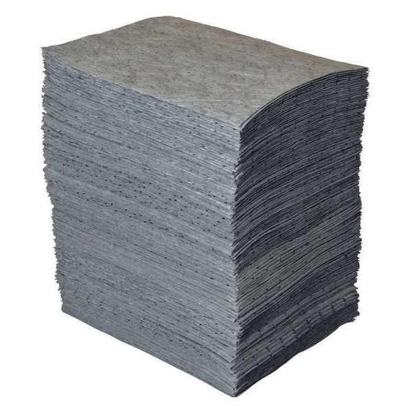 Condor Sorbents, 36 gal, 15 in x 19 in, Universal, Gray, Polypropylene - 35ZP90