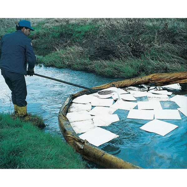Brady Sorbents, 51 gal, 15 in x 19 in, Oil, White, Polypropylene - ENV200