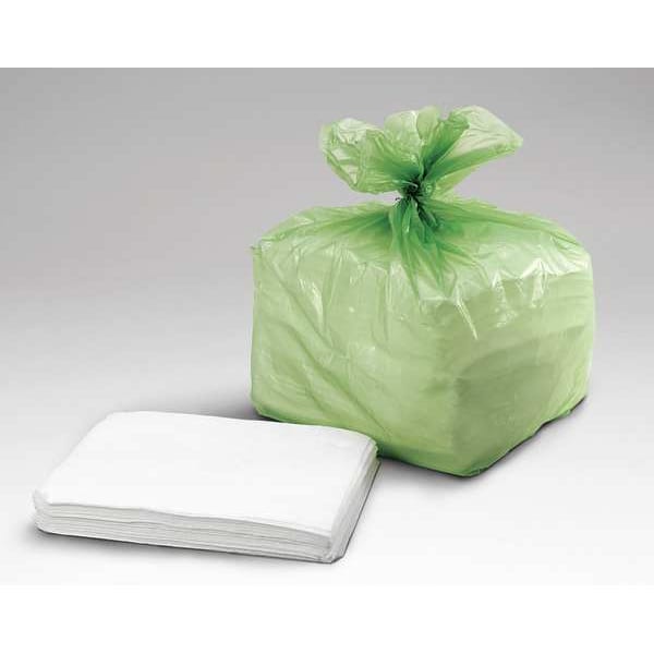 Brady Sorbents, 51 gal, 15 in x 19 in, Oil, White, Polypropylene - ENV200