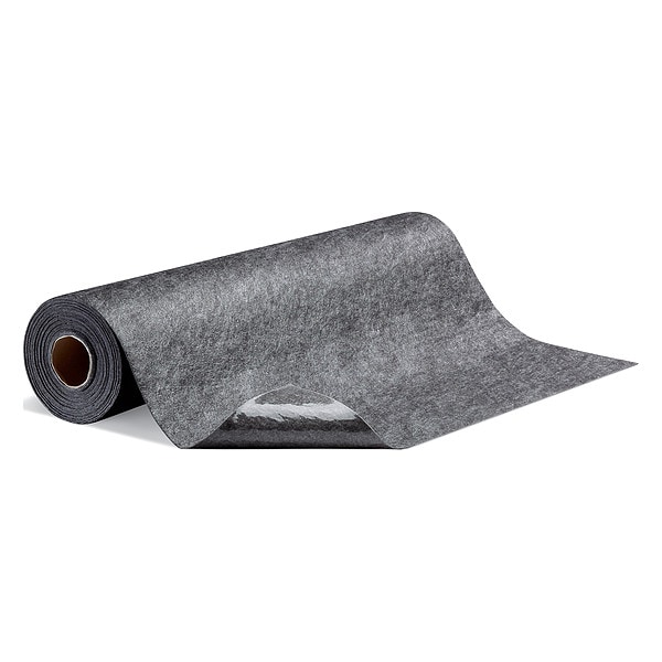 Pig Sorbents, 3 gal, 3 ft x 3 ft, Universal, Gray, Polypropylene - GRP36205-GY