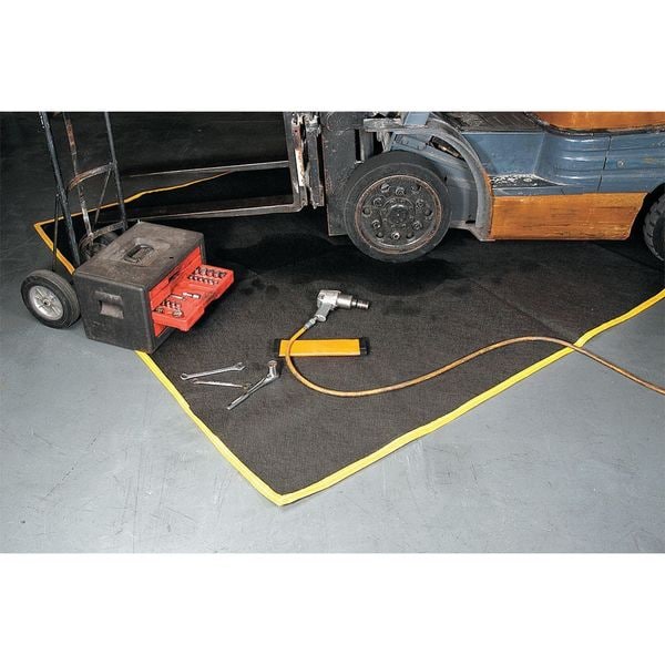 Eagle Mfg Sorbents, 8 gal., Universal, Black, Geotextile - T8392