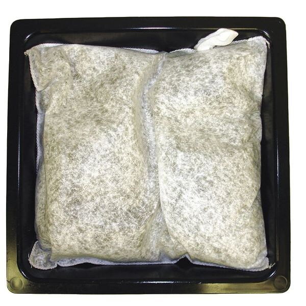 Zoro Select Sorbents, 5.5 gal., Hazardous Liquids and Non-Hazardous Liquids, White, Polypropylene - 3RPV1