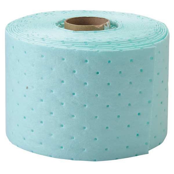 Brady Sorbents, 27 gal, 7 1/2 in x 200 ft, Universal, Green, Polypropylene - UN75200